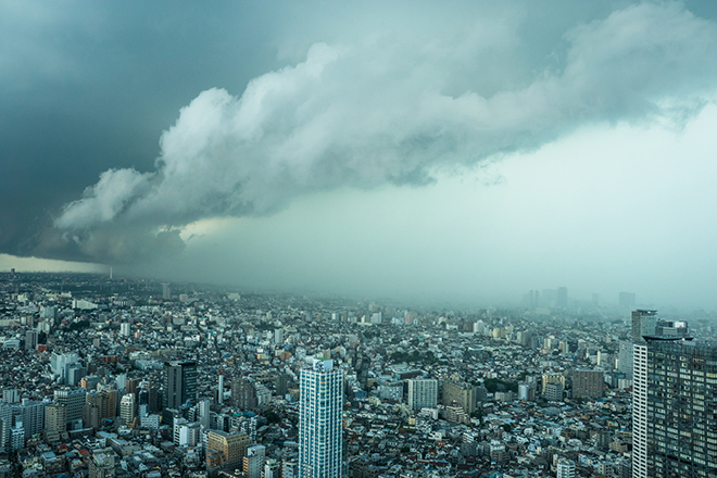 ゲリラ豪雨が起こる原因・仕組み